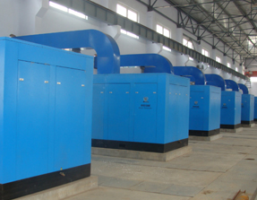 东口机电空压机应用于大规模家具厂